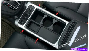 p[c z_CRV 2015 2016ԃEH[^[Jbvz_[plt[gLbg Accessories For Honda CRV 2015 2016 Middle Water Cup Holder Panel Frame Trim Kit