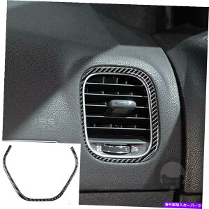 p[c Dodge Charger 2015-20̂߂1s[X̒Yf@ۂ̃CeARs[̋Cxg̑g 1PCS Carbon Fiber Interior Copilot Air Vent Decor Trim For Dodge Charger 2015-20