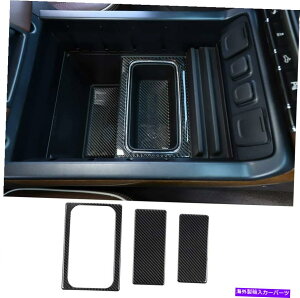 p[c Chevy Silverado / GMC Sierra 2014-18̂߂̃Z^[I|ۊǔ̑XebJ[ Center Armrest Storage Box Decor Stickers for Chevy Silverado/GMC Sierra 2014-18
