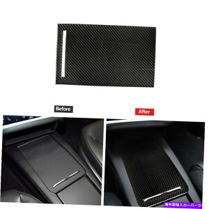 �����p�[�c �Y�f�@�ێ��[�{�b�N�X�p�l���̑����I�ȃJ�o�[�g����x 2014-2019 Carbon Fiber Storage Box Panel Decorative Cover Trim For Tesla Model X 2014-2019