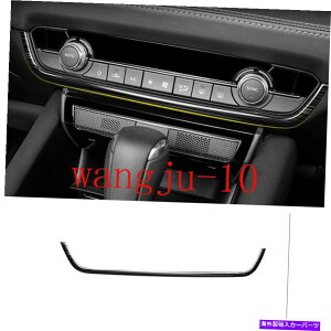 �����p�[�c Mazda 6 Atenza 2020-2021 Black Titanium Central Console AC�X�C�b�`�t���[���g���� For Mazda 6 Atenza 2020-2021 Black Titanium Central Console AC Switch Frame Trim�y���s�A���i�z