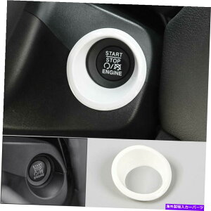 p[c JEEP RENEGADE 2015-2020 ABSzCg{^X^[gXCb`Jo[g1PCS For Jeep Renegade 2015-2020 ABS White One-Button Start Switch Cover Trim 1PCS