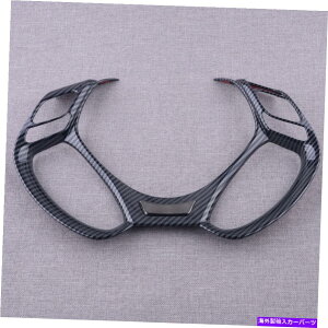 p[c g^C-HR 2016 2017-2020J[XeAOzC[Jo[gt[̑ Fit For Toyota C-HR CHR 2016 2017-2020 Car Steering Wheel Cover Trim Frame Decor