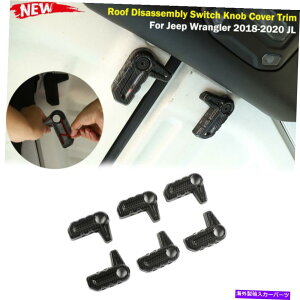 p[c gbv[tfBXAbZuXCb`muJo[LbggpW[vO[2018-2020 JL Top Roof Disassembly Switch Knob Cover Kit Trim For Jeep Wrangler 2018-2020 JL