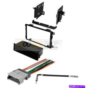 p[c J[WIXeIݒuLbgƃC[n[lX2003N - 2008N|eBAbNoCu Car Radio Stereo Installation Kit and wire harness for 2003 - 2008 Pontiac Vibe