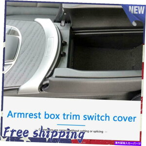 �����p�[�c Mercedes Benz W205 W253 15-20�̂��߂�Chrome Console Armrest�X�C�b�`�{�^���g���� Chrome Console Armrest Switch Button Trim for Mercedes Benz W205 W253 15-20�y���s�A���i�z