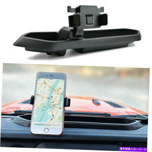 p[c 2018-2021W[vE[JLÛ߂̓dbz_[}EguPbgpl̎[gC Phone Holder Mount Bracket Panel Storage Tray for 2018-2021 Jeep Wrangler JL JLU