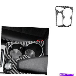 p[c W204 C180 C200p1{̒Yf@ۃbNZ^[R\[Jbvz_[Jo[XebJ[ 1x Carbon Fiber Look Center Console Cup Holder Cover Sticker For W204 C180 C200