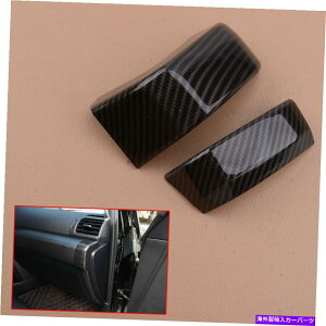 �����p�[�c �g���^4RUNNER 10-20�J�[�{���t�@�C�o�[�̂��߂�2�{�̋����p�C���b�g���q�����g�����t�B�b�g 2x Co-Pilot Passenger Decoration Trim Fit for Toyota 4runner 10-20 Carbon Fiber
