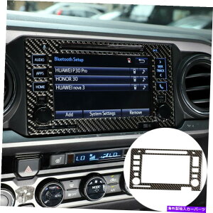 p[c g^^R}̂߂̃irQ[VXN[Jo[XebJ[J[{t@Co[16-2018 Navigation Screen Cover Sticker Carbon Fiber For Toyota Tacoma 16-2018
