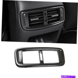 p[c z_CRV CR-V 2017-2021J[{t@Co[AGA[AEgbgxgJo[g1s[X For Honda CRV CR-V 2017-2021 Carbon Fiber Rear Air Outlet Vent Cover Trim 1PCS