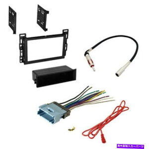 内装パーツ Chevrolet Malibu 2004 - 2007のための車のステレオのインストールダッシュマウントキットハーネス CAR STEREO INSTALL DASH MOUNTING KIT HARNESS FOR Chevrolet Malibu 2004 - 2007