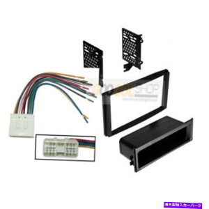 内装パーツ 2013-2014 Subaru XV CrosstrekのためのダブルDINカーステレオラジオインストールキット Double DIN car stereo radio install kit for 2013-2014 Subaru XV Crosstrek