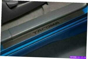 p[c g^^R}hAVveN^[LbgANZX^NV[OEM 2005-2020ubN Toyota Tacoma Door Sill Protector Kit Access Cab Genuine OEM 2005-2020 Black