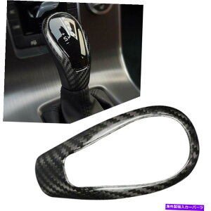 p[c MAVtgmuJo[XebJ[gtBbgVolvo S60 V60 XC60 V40J[{t@Co[ubN Gear Shift Knob Cover Sticker Trim Fit Volvo S60 V60 XC60 V40 Carbon Fiber Black