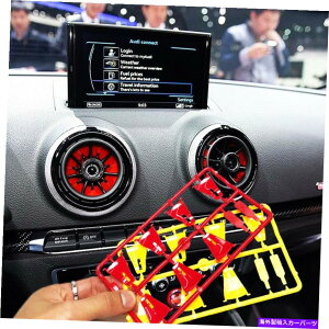 p[c Audi A3 S3 8V 2013-2016pA3 S3 8V 2013-2016p4s[XGARACxgAEgbg̃Ci[u[hJo[ 4Pcs Air Condition AC Vent Outlet Inner Blade Cover For AUDI A3 S3 8V 2013-2016