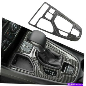 内装パーツ セントラルギアシフトパネルトリム装飾カバーベゼルチェロキー2019+カーボン Central Gear Shift Panel Trim Decor Cover Bezels for Jeep Cherokee 2019+ Carbon