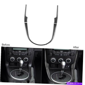 �����p�[�c �}�c�_MX-5 Miata 09-15�̂��߂�3PCS�J�[�{���t�@�C�o�[�Z���^�[�R���\�[��CD�p�l���t���[���g���� 3Pcs Carbon Fiber Center Console CD Panel Frame Trim For Mazda MX-5 Miata 09-15�y���s�A���i�z
