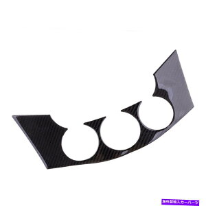 �����p�[�c �g���^RAV4 2006-11�̂��߂̃J�[�{���t�@�C�o�[�Z���g�����R���\�[���X�C�b�`�p�l���g���������t�B�b�g Carbon Fiber Central Console Switch Panel Trim Decor Fit For Toyota RAV4 2006-11�y���s�A���i�z