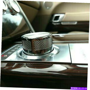 p[c W[o[L405Ԃ̃A~jE[^[MAVtgmuJo[N For Range Rover L405 Car Aluminum-Alloy Rotary Gear Shift Knob Cover Chrome