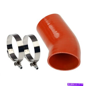 p[c 3.5 "AbvO[hꂽ94-97 PowerStrokê߂̋zCVR[z[X7.3l TP38^[{bh 3.5" Air Intake Silicone Hose For Upgraded 94-97 Powerstroke 7.3L TP38 Turbo Red