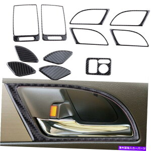 p[c 11{{̃J[{@ۂ̓t[̃gJo[̑ZbgtBbg̓z_CR-V̂߂̃tBbg 11x Real Carbon Fiber Interior Frame Trim Cover Decor Set Fit For Honda CR-V