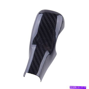 p[c Cadillac XT5 2016-2018̂߂̃tBbgYft@Co[MAVtgmuJo[̃g Fit For Cadillac XT5 2016-2018 Interior Carbon Fiber Gear Shift Knob Cover Trim