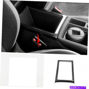 内装パーツ Audi Q3 2019-2021カーボンルック内部中央肘掛け保管箱カバートリム For Audi Q3 2019-2021 Carbon Look Inner Central Armrest Storage Box cover trim