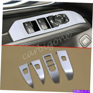 p[c JfbNCT4 2020-2021ANZT[̂߂̃}bgN[XCb`Jo[g Matte Chrome Window Switch Cover Trims For Cadillac CT4 2020-2021 Accessories