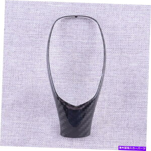 p[c CADILLAC XT5̂߂̎Ԃ̃MAVtgmũt[Jo[̎REALJ[{t@Co[tBbg Car Gear Shift Knob Frame Cover Trim Real Carbon Fiber Fit For Cadillac XT5