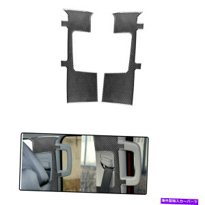 p[c g^chsbNAbv2pcpJ[{t@Co[XebJ[J[{t@Co[XebJ[ Vehicle Seat belt panel Carbon Fiber Sticker For TOYOTA TUNDRA Pickup 2PC