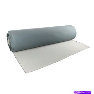 p[c Ԃ̃wbhCi[̐nO[̖AobNAbv96 "x60" Sun Visor݂̉̂̌ Car Headliner Fabric Gray Foam Backed 96"x60" Sun Visor Roof Sagging Replacement