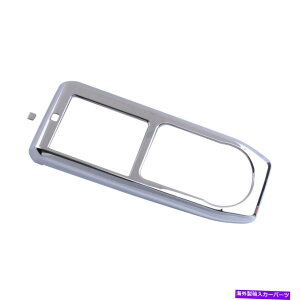 p[c g^^R}̂߂̃Nt@Co[MAVtg{bNXplgXebJ[16-19 Chrome Fiber Gear Shift Box Panel Decor Trim Sticker Fit For Toyota Tacoma 16-19