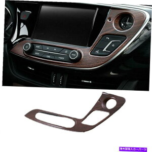�����p�[�c Buick Envision 2016-2020�؍����Ԃ̃R���\�[���̉��ʃX�C�b�`�p�l���̃g����1PC For Buick Envision 2016-2020 Wood Grain Car Console Volume Switch Panel Trim 1PC�y���s�A���i�z