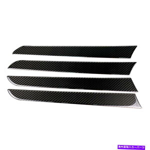 �����p�[�c Audi A4 09-16 R�̂��߂̎��ۂ̒Y�f�@�ۂ̃T�C�h�̃h�A�̃v���e�N�^�[�̃X�e�b�J�[�J�o�[�̃g�����t�B�b�g Real Carbon Fiber Side Door Protector Sticker Cover Trim Fit for Audi A4 09-16 r�y���s�A���i