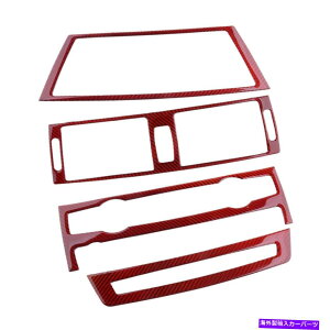 �����p�[�c BMW X5 x 6 E70 E71 08-13�̂��߂̎��ۂ̃J�[�{���t�@�C�o�[�Z���^�[�R���g���[���L�b�g�̑����g�����t�B�b�g Real Carbon Fiber Center Control Kit Decor Trim Fit For BMW X5 X6 E70 E71 08-13