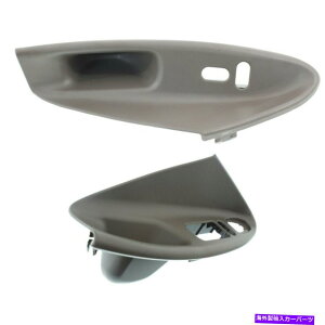 p[c tH[h}X^Ô߂2̃EBhEXCb`2̃EBhEXCb`x[̃Zbg Pair Set of 2 Window Switch Bezels Front Left-and-Right LH & RH for Ford Mustang