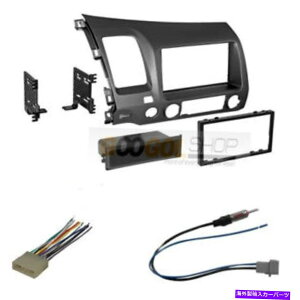p[c _u/VODINJ[XeI_bVWICXg[Lbg - 2011z_VrbN Double/Single DIN Car Stereo Dash Radio Install Kit for 2006 - 2011 Honda Civic