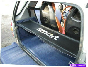 p[c 2̃ubNU[gbvQGAJo[ - 450̃X}[g̃X}[gɍ SMART FOR TWO Black Leather Top Lugage Area Cover - Fit all 450 Smarts