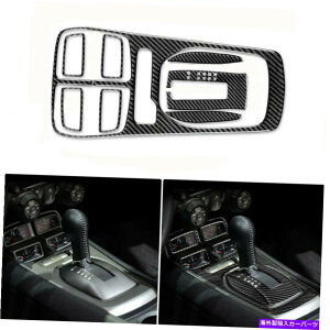 p[c V{[J}̂߂8̒Yf@ۃMAVtgpl̘gJo[̃gXebJ[ 8Pcs Carbon Fiber Gear Shift Panel Frame Cover Trim Sticker For Chevrolet Camaro