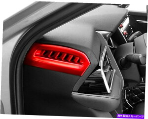 p[c Ԃ_bVACGAxgJo[W̃Xvb^bvX|C[̃J[18 19 20 21 Red Dash Side AC Air Vent Cover Lid Splitter Lip Spoiler FOR CAMRY 18 19 20 21