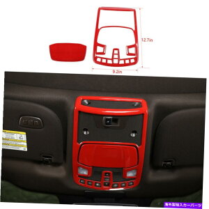 p[c 3̌㕔XCb`̃XCb`̑OʓǏ̃CgJo[̃gFord F150 2015-20 3pc Rear Window Switch Trim Front Reading Light Cover Trim For Ford F150 2015-20