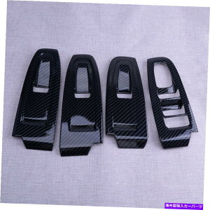 �����p�[�c �T�u�A��XV�N���X�X�g���b�N�̂��߂̃h�A�I�|�����̐؂�ւ��t���[���̃g�����J�o�[18-19 Door Armrest Window Switch Frame Trim Cover Fit For Subaru XV Crosstrek 18-19