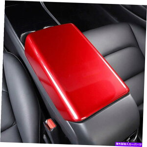 �����p�[�c Tesla Model 3 2017-2021��ABS�����R���\�[���I�|���J�o�[ Case For Tesla Model 3 2017-2021 Red ABS Central Console Armrest Box Cover�y���s�A���i�z