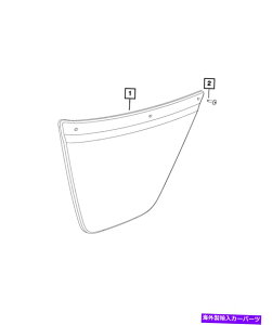 内装パーツ OEM商品2014-2019 MOPAR PRMASTER 1500ロングトレットフライトリアルアシュプ⇒1YA59JXWAB-オリジナルのタイトルを表示 OEM 新品 2014-2019 Mopar ProMaster 1500 フロントドアトリムパネルアスム 左 1Y