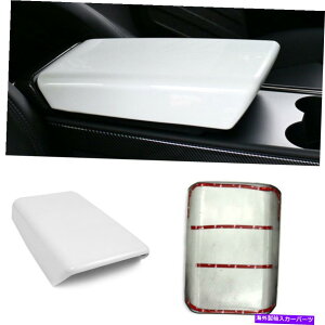 �����p�[�c Tesla Model 3 2017-2021�����R���\�[���I�|�����J�o�[�g���� White ABS For Tesla Model 3 2017-2021 Central Console Armrest Box Cover Trim�y���s�A���i�z
