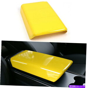 p[c Tesla Model 3 2017-2021̂߂̐VFABSR\[armrest̃Jo[ New Yellow ABS Central Console Armrest Box Cover For Tesla Model 3 2017-2021