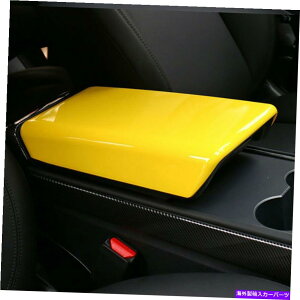 �����p�[�c Tesla Model 3 2017-2021�C�G���[ABS�����R���\�[���I�|���J�o�[ Case For Tesla Model 3 2017-2021 Yellow ABS Central Console Armrest Box Cover�y���s�A���i�z