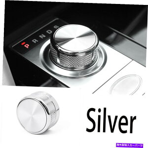 p[c RANDE ROVER EVOQUE 2016-2019Vo[R\[MAVtgmuJo[ For Range Rover Evoque 2016-2019 Silver Zinc Alloy Console Gear Shift Knob Cover