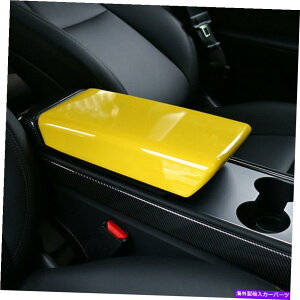 �����p�[�c Tesla Model 3 2017-2021�����R���\�[��armrest�{�b�N�X�J�o�[�g���� Yellow ABS For Tesla Model 3 2017-2021 Central Console Armrest Box Cover Trim�y���s�A���i�z